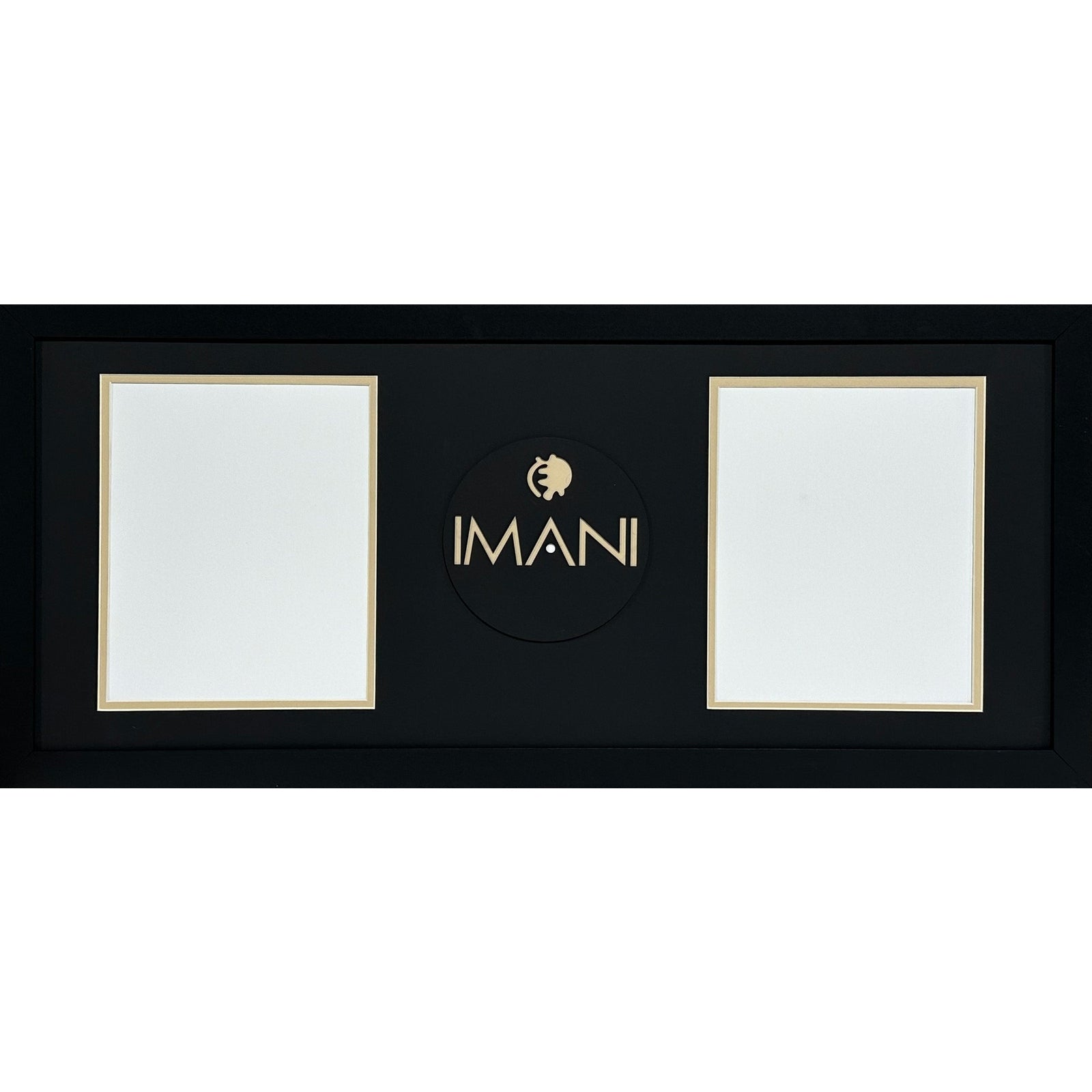 Imani Christian Academy Saints Custom School 2 Photo Frame 2 Vertical 8x10s Portrait Style_ 1