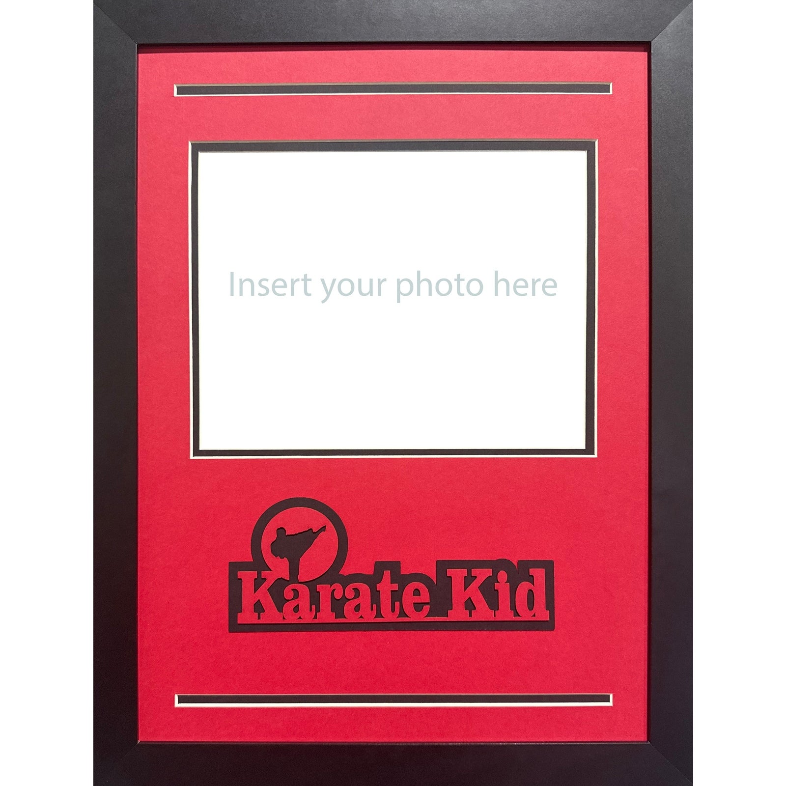 Karate Kid Ralph Macchio Custom 8x10 Landscape Photo Frame Comic-Con Red_ 1
