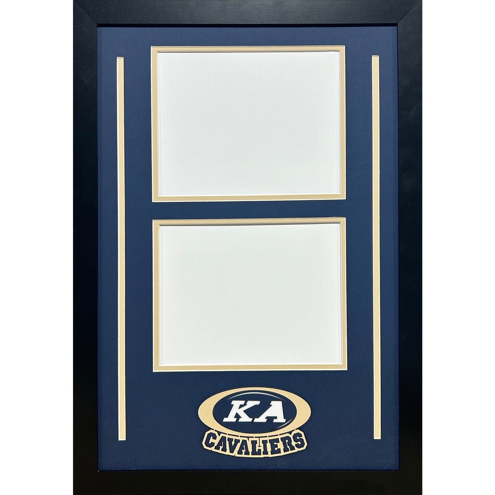 Kiski Area Cavaliers Custom School Photo Frame 2 8x10s Landscape Style_ 1