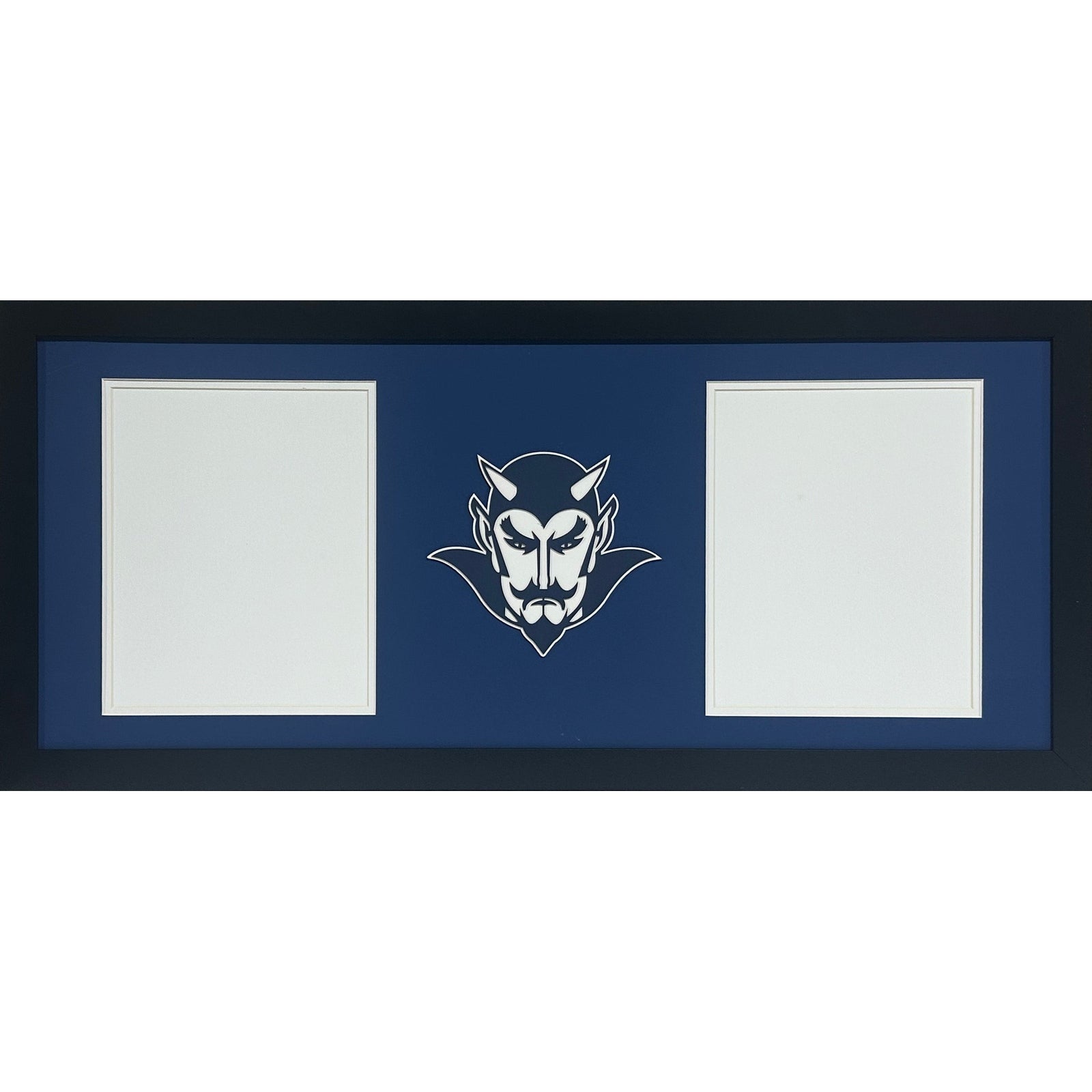 Leechburg Area Blue Devils Custom School 2 Photo Frame 2 Vertical 8x10s Portrait Style_ 1