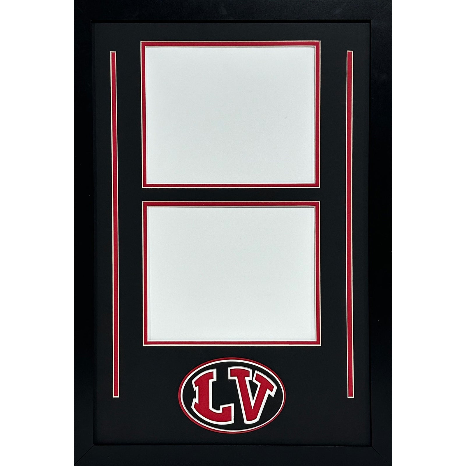 Ligonier Valley Rams Custom School Photo Frame 2 8x10s Landscape Style_ 1