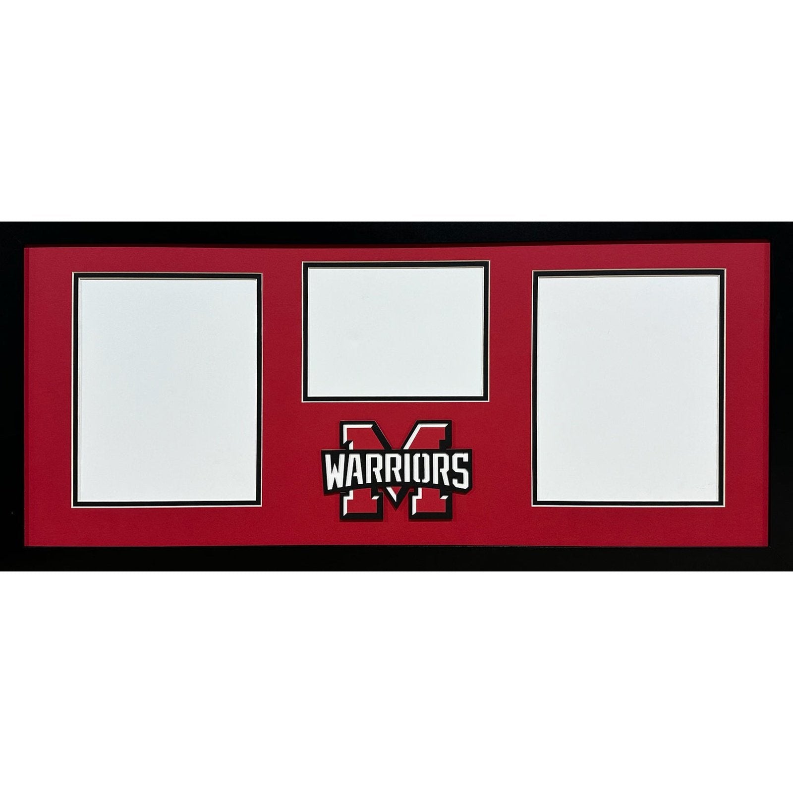 Mohawk Warriors Custom School 3 Photo Frame 2-8x10s 1-6x8_ 1