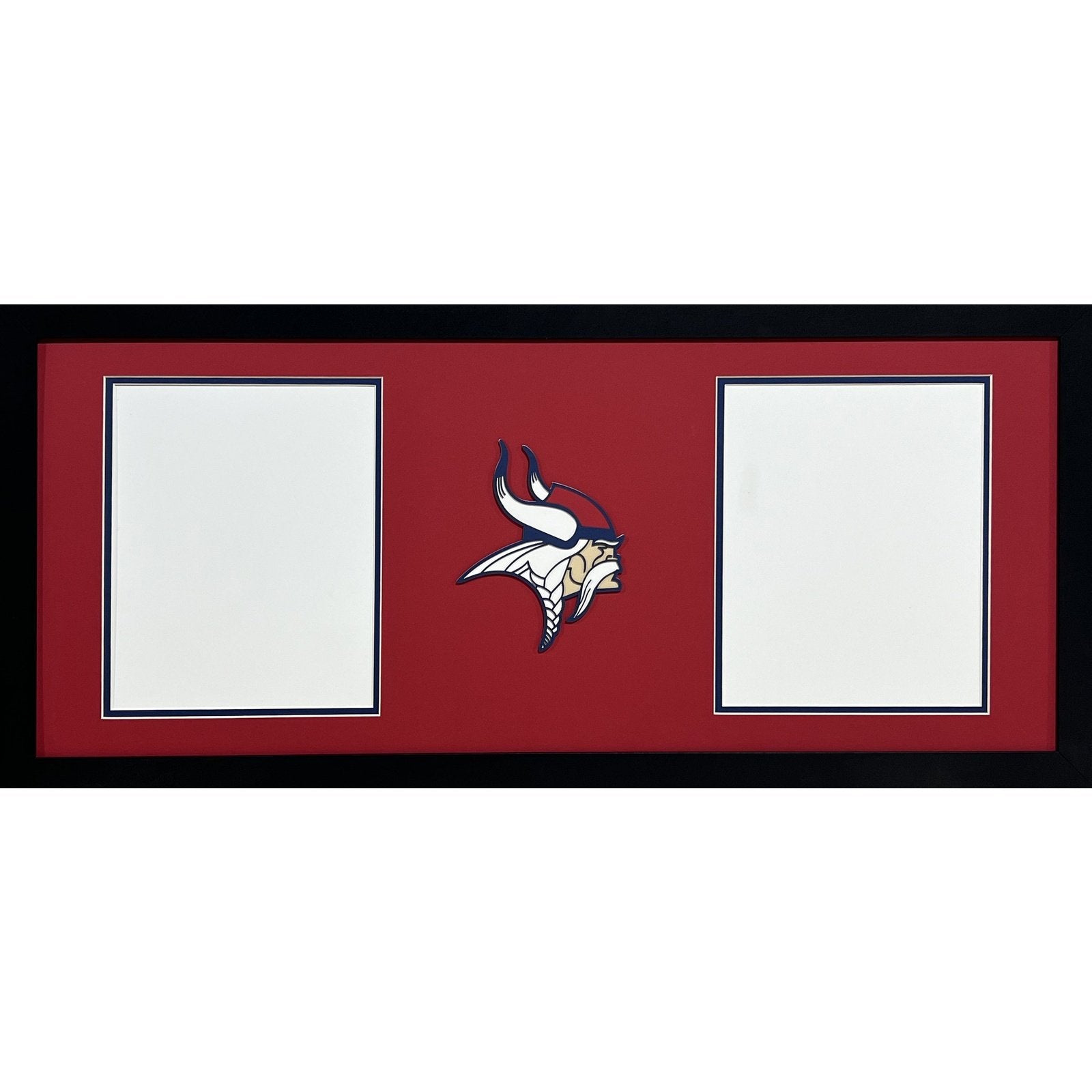 Mt Pleasant Vikings Custom School 2 Photo Frame 2 Vertical 8x10s Portrait Style_ 1