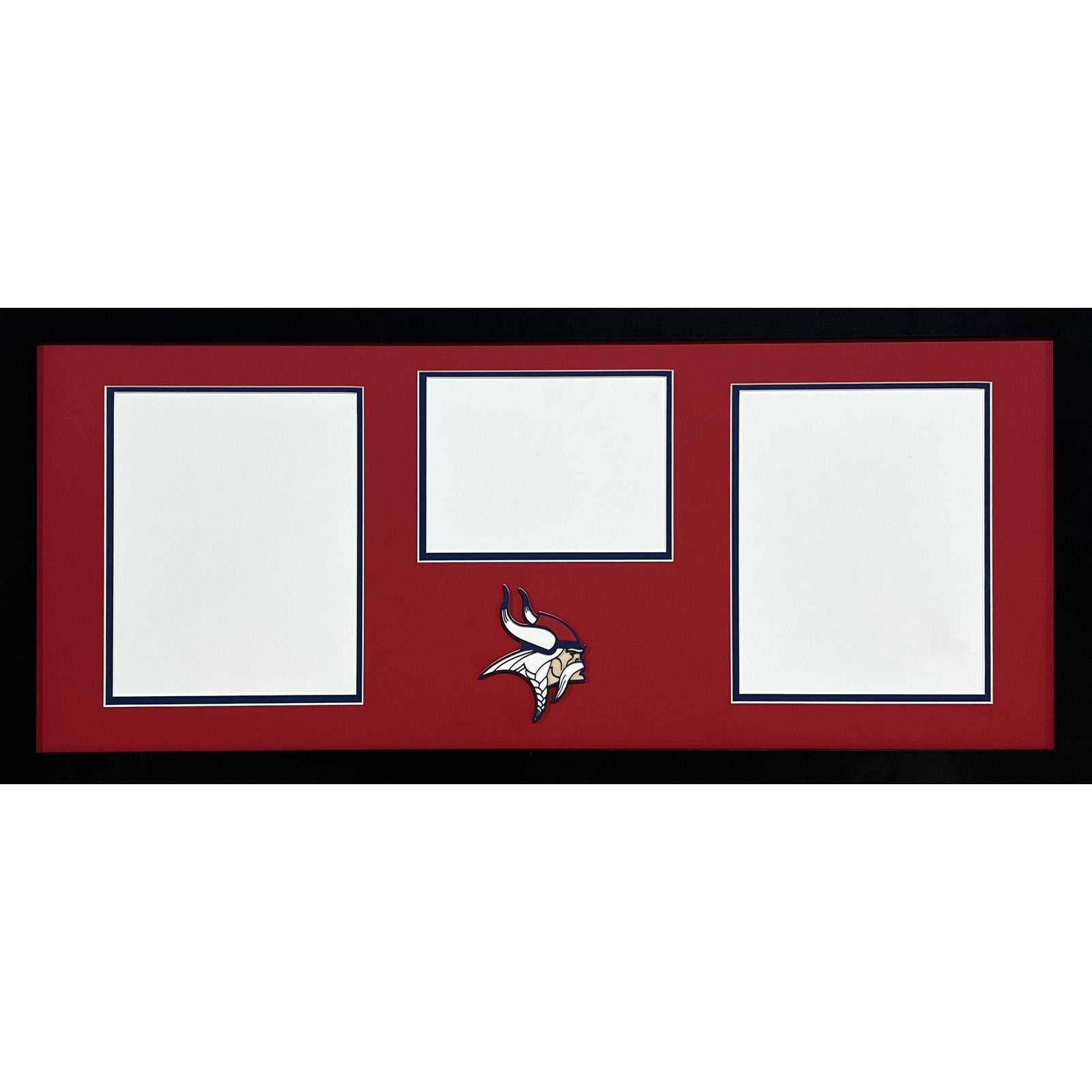 Mt Pleasant Vikings Custom School 3 Photo Frame 2-8x10s 1-6x8_ 1