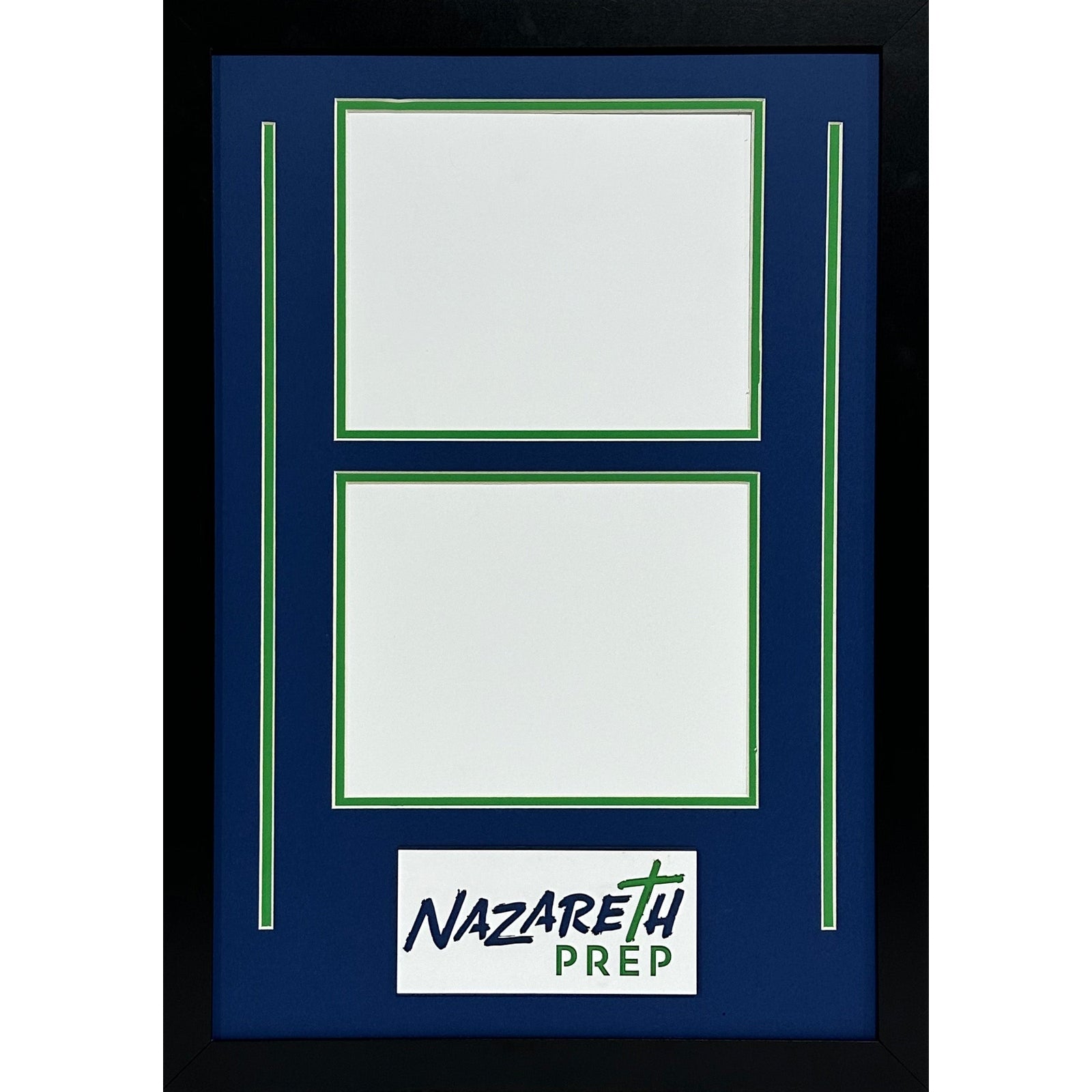 Nazareth Prep Custom School Photo Frame 2 8x10s Landscape Style_ 1