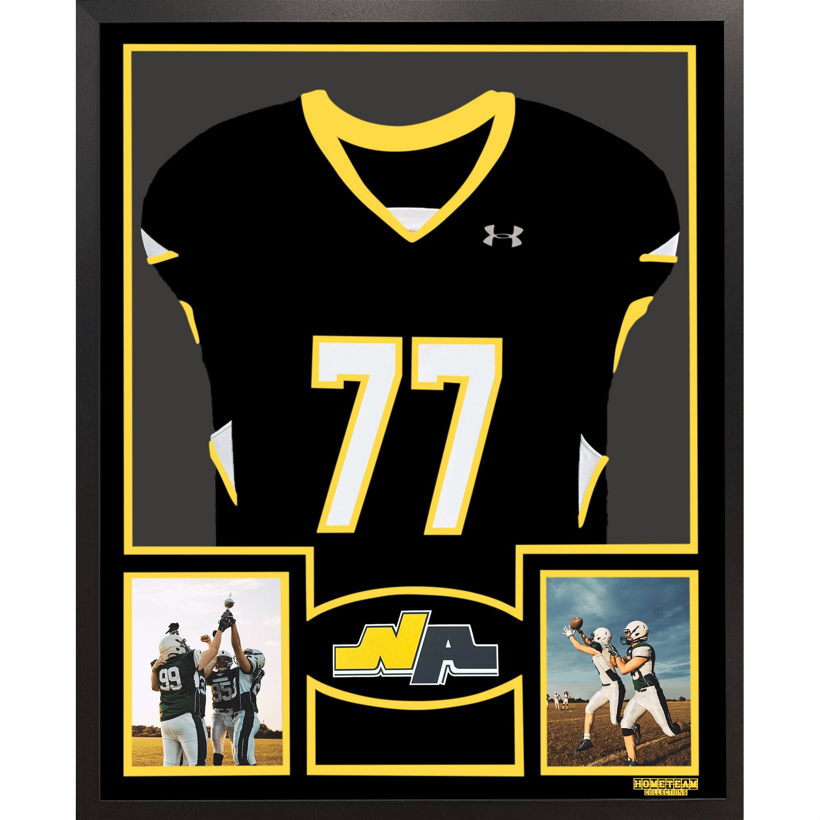 North Allegheny Premier Large Framed Jersey with Dual Photo Displays_ 1