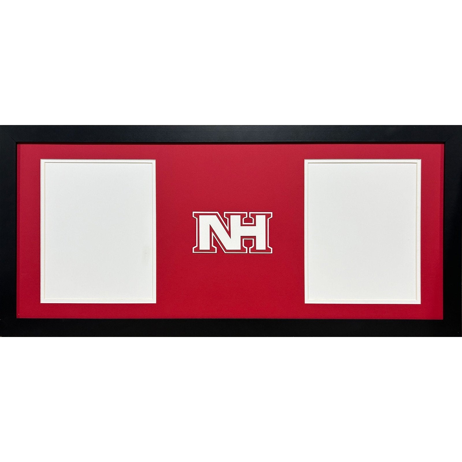 North Hills Indians Custom School 2 Photo Frame 2 Vertical 8x10s Portrait Style_ 1