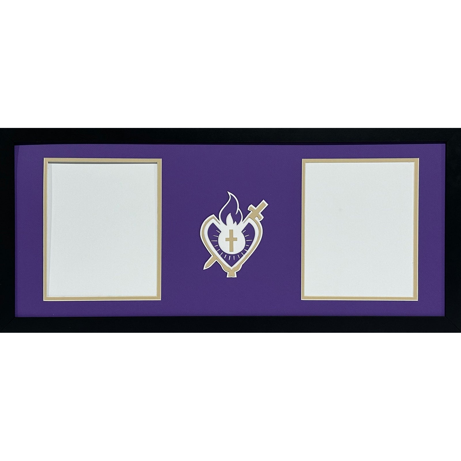 Our Lady of Sacred Heart Custom School 2 Photo Frame 2 Vertical 8x10s Portrait Style_ 1