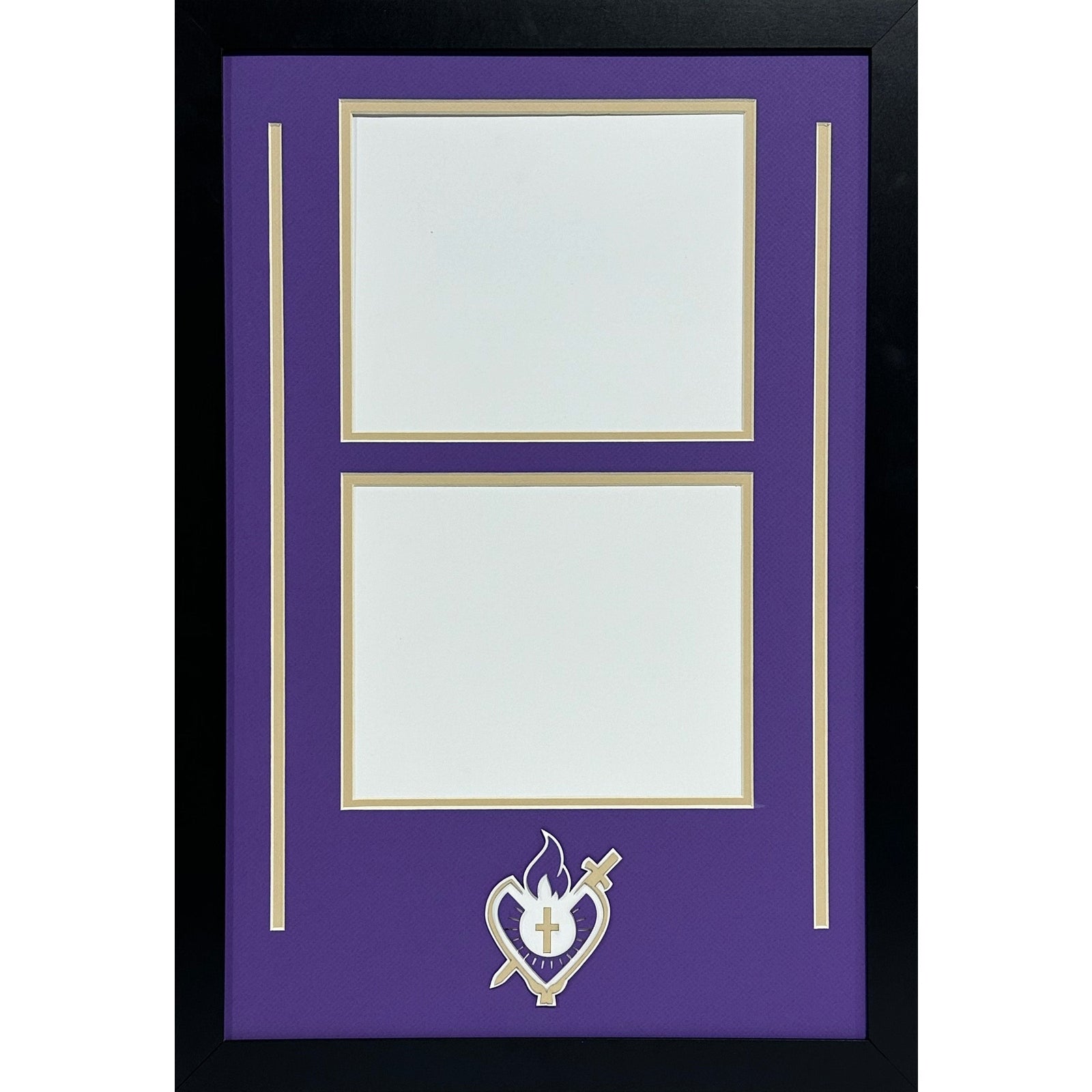 Our Lady of Sacred Heart Custom School Photo Frame 2 8x10s Landscape Style_ 1