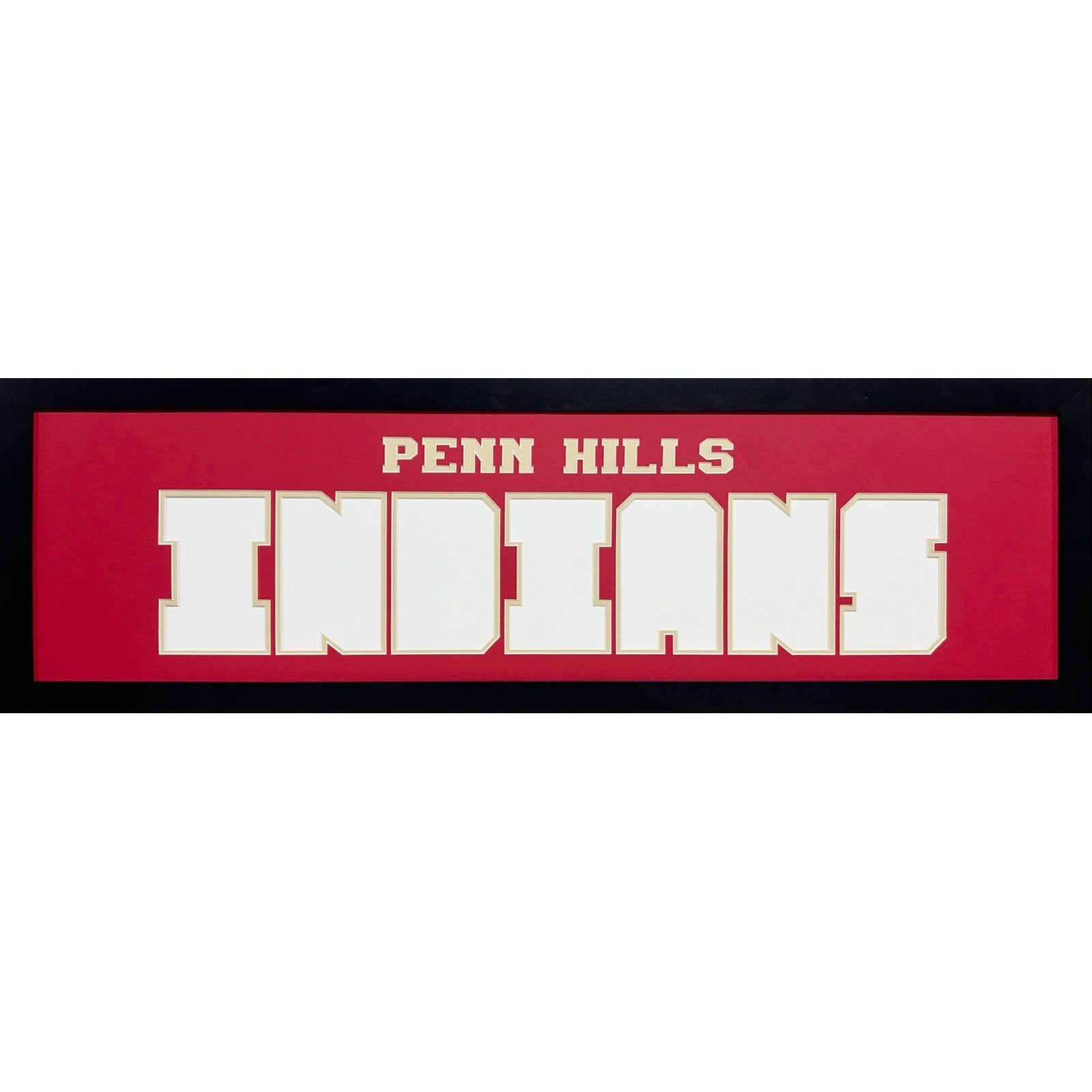 Penn Hills Indians Custom School Nameplate 7 Photo Frame_ 1