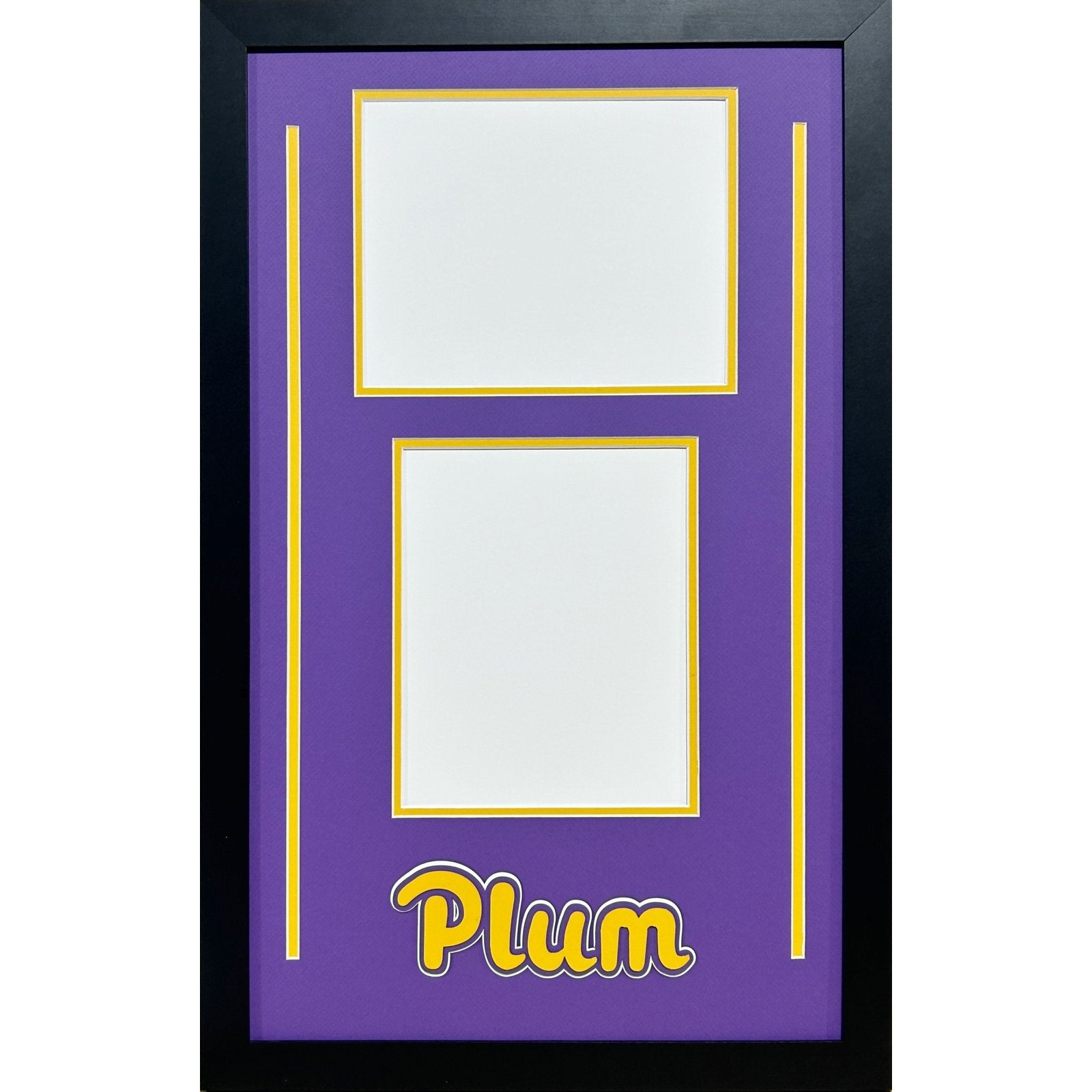 Plum Custom School 2 8x10 Photo Frame 1 Portrait 1 Landscape_ 1