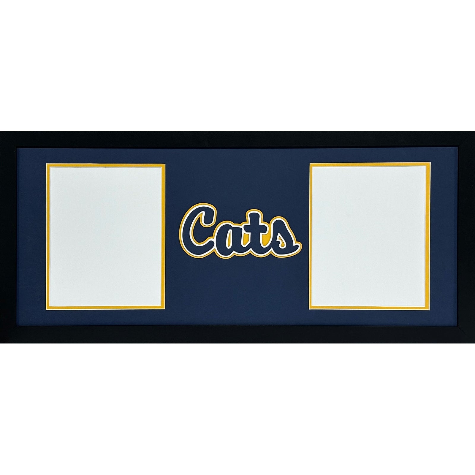 Shenango Cats Custom School 2 Photo Frame 2 Vertical 8x10s Portrait Style_ 1