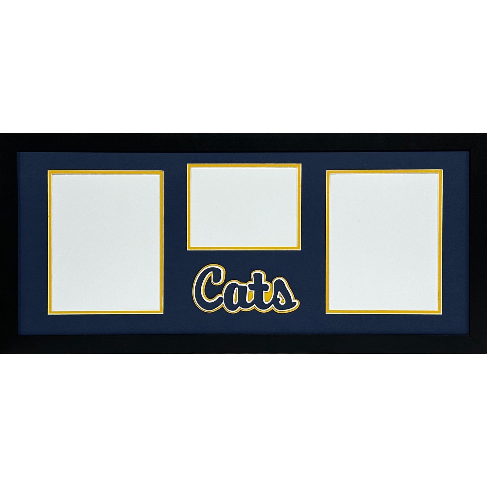 Shenango Cats Custom School 3 Photo Frame 2-8x10s 1-6x8_ 1