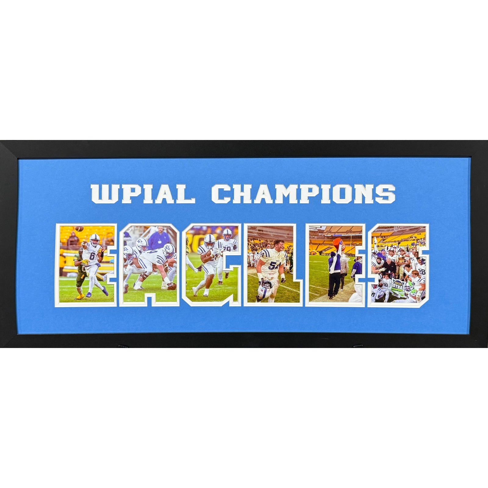 South Park Eagles Custom School Nameplate 6 Photo Frame WPIAL CHAMPIONS_ 1