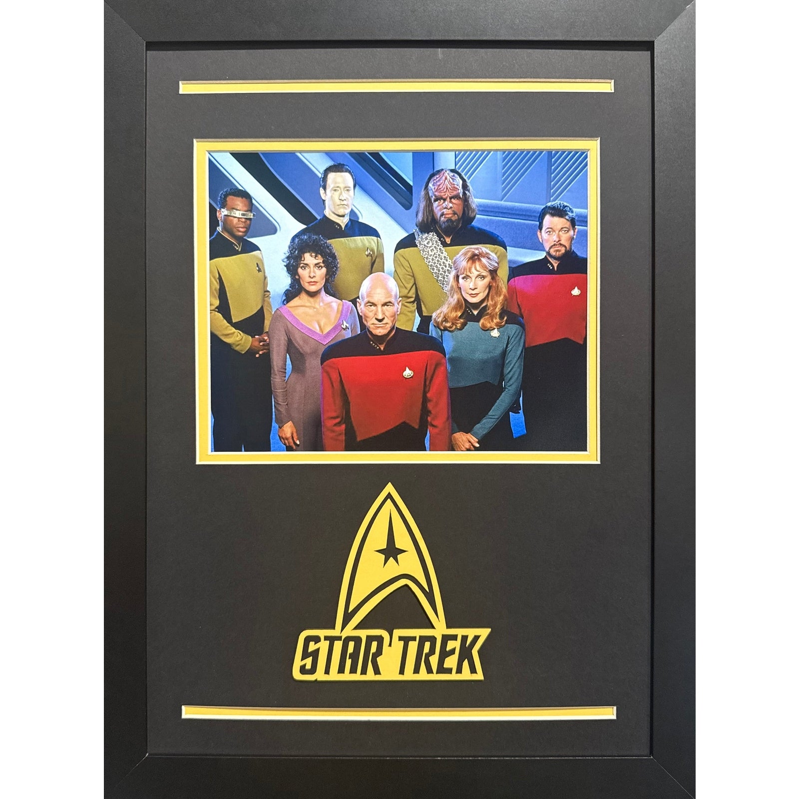 Star Trek Custom 8x10 Landscape Photo Frame Comic-Con William Shatner_ 2