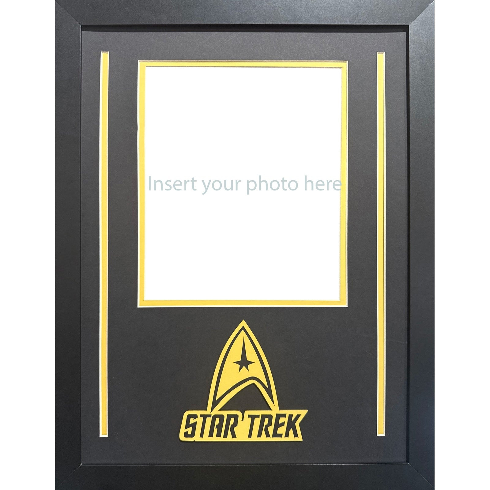 Star Trek Custom 8x10 Portrait Photo Frame Comic-Con William Shatner_ 1