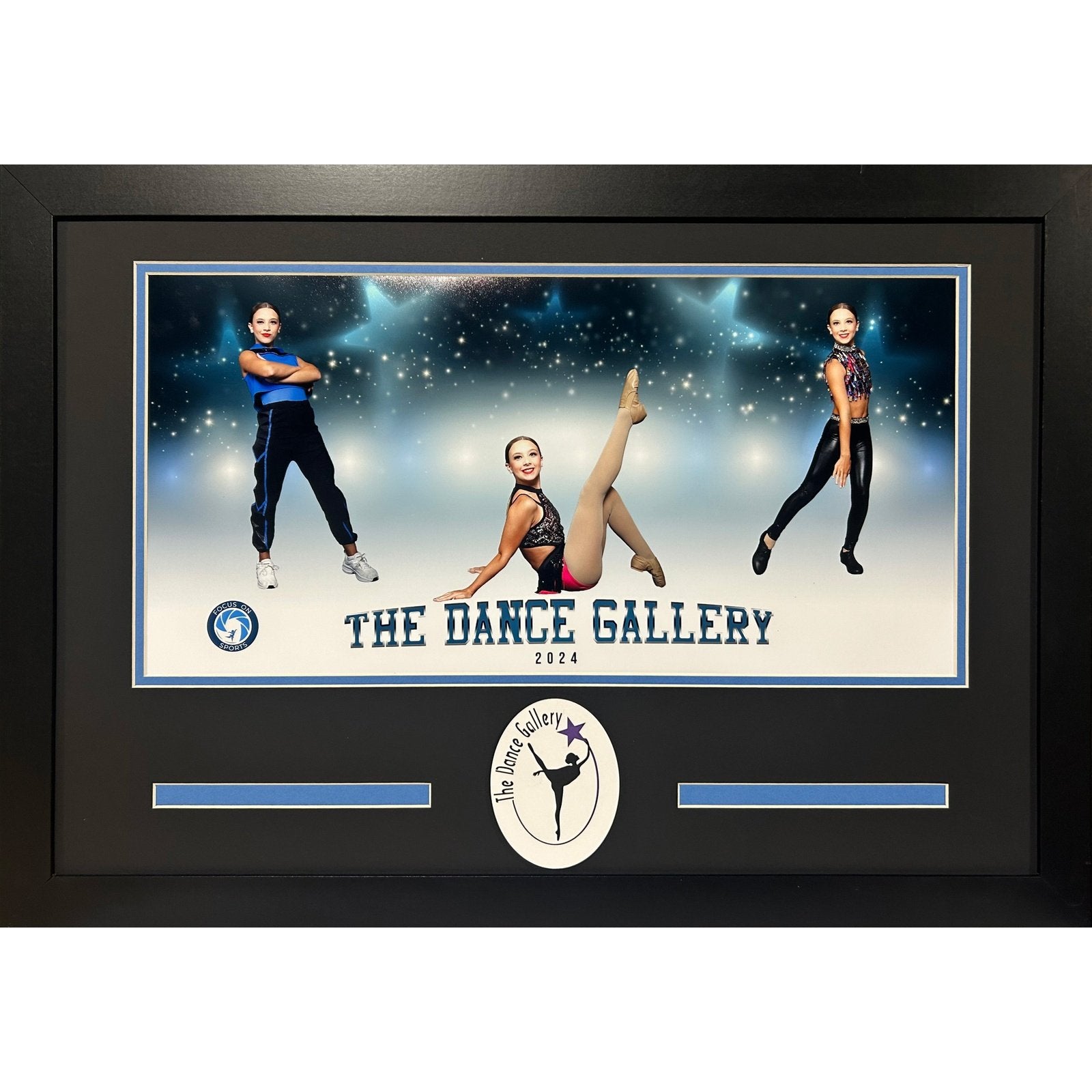 The Dance Gallery Custom Picture Frame 10x20 Landscape Dancing Photo_ 1