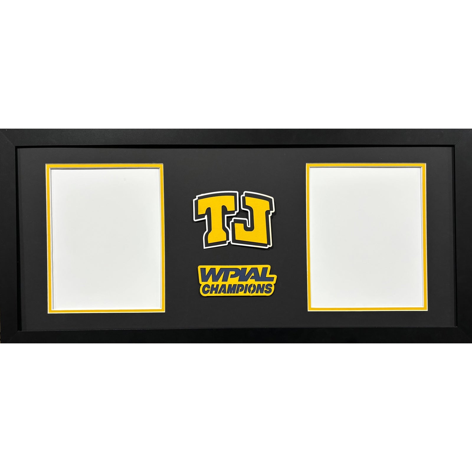 Thomas Jefferson Custom WPIAL CHAMPION 2 Photo Frame 2 Vertical 8x10s Portrait Style_ 1