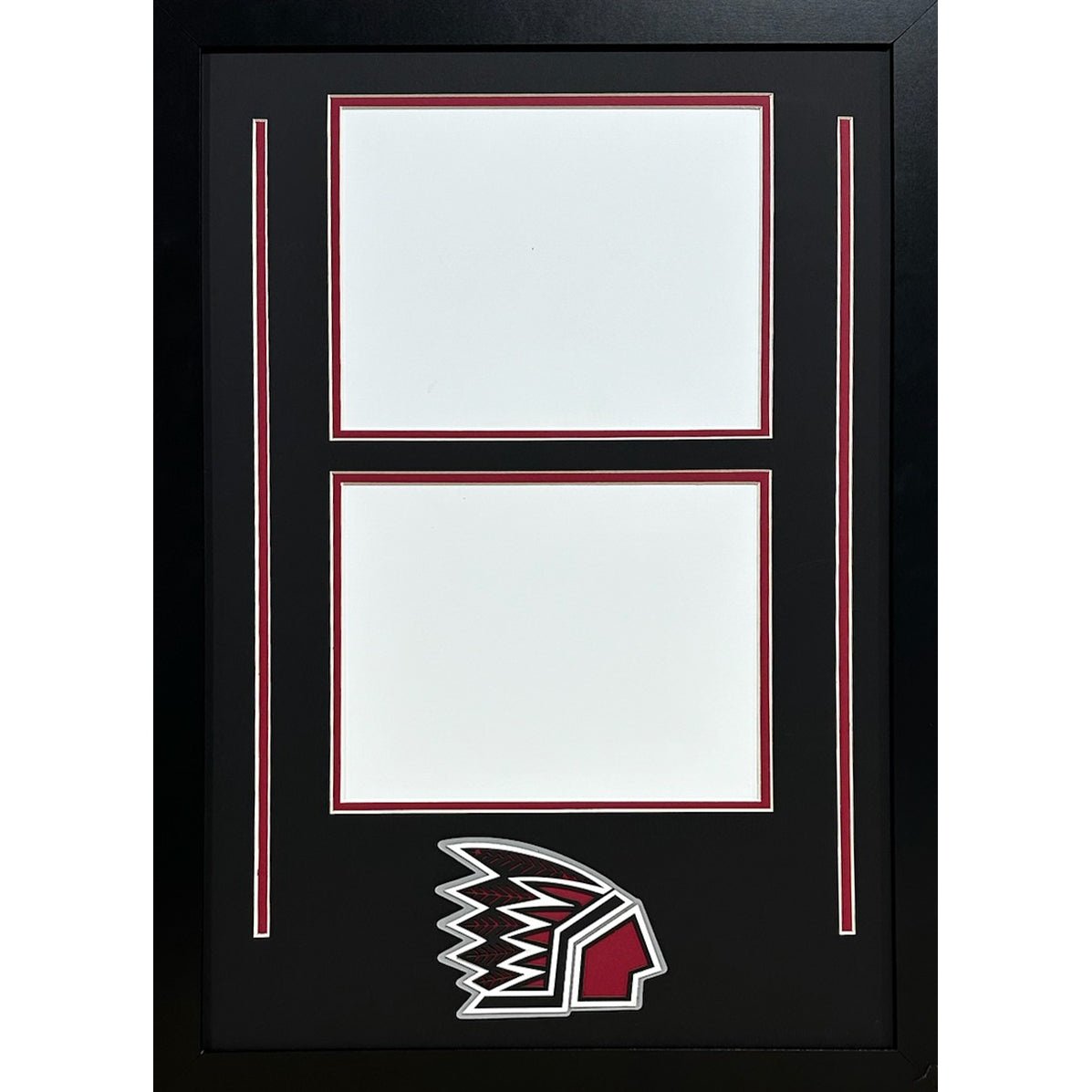 Waynesburg Raiders Custom School Photo Frame 2 8x10s Landscape Style_ 1