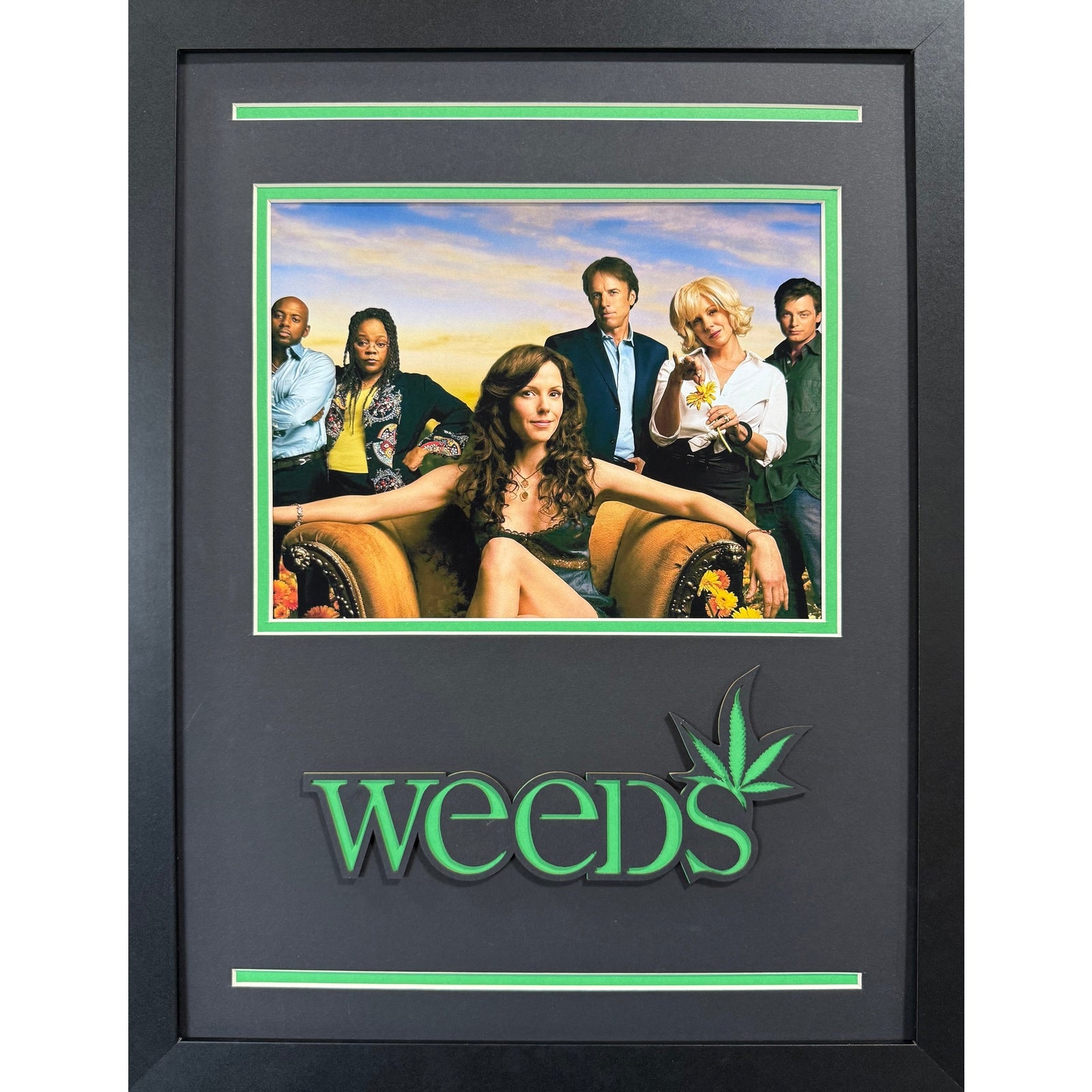 Weeds Custom 8x10 Landscape Photo Frame Comic-Con Mary-Louise Parker Kevin Nealon_ 2