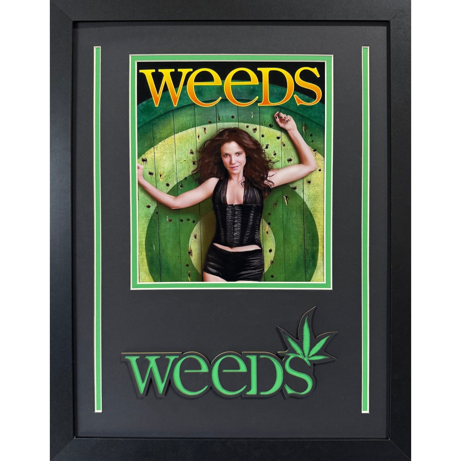 Weeds Custom 8x10 Portrait Photo Frame Comic-Con Mary-Louise Parker Kevin Nealon_ 2