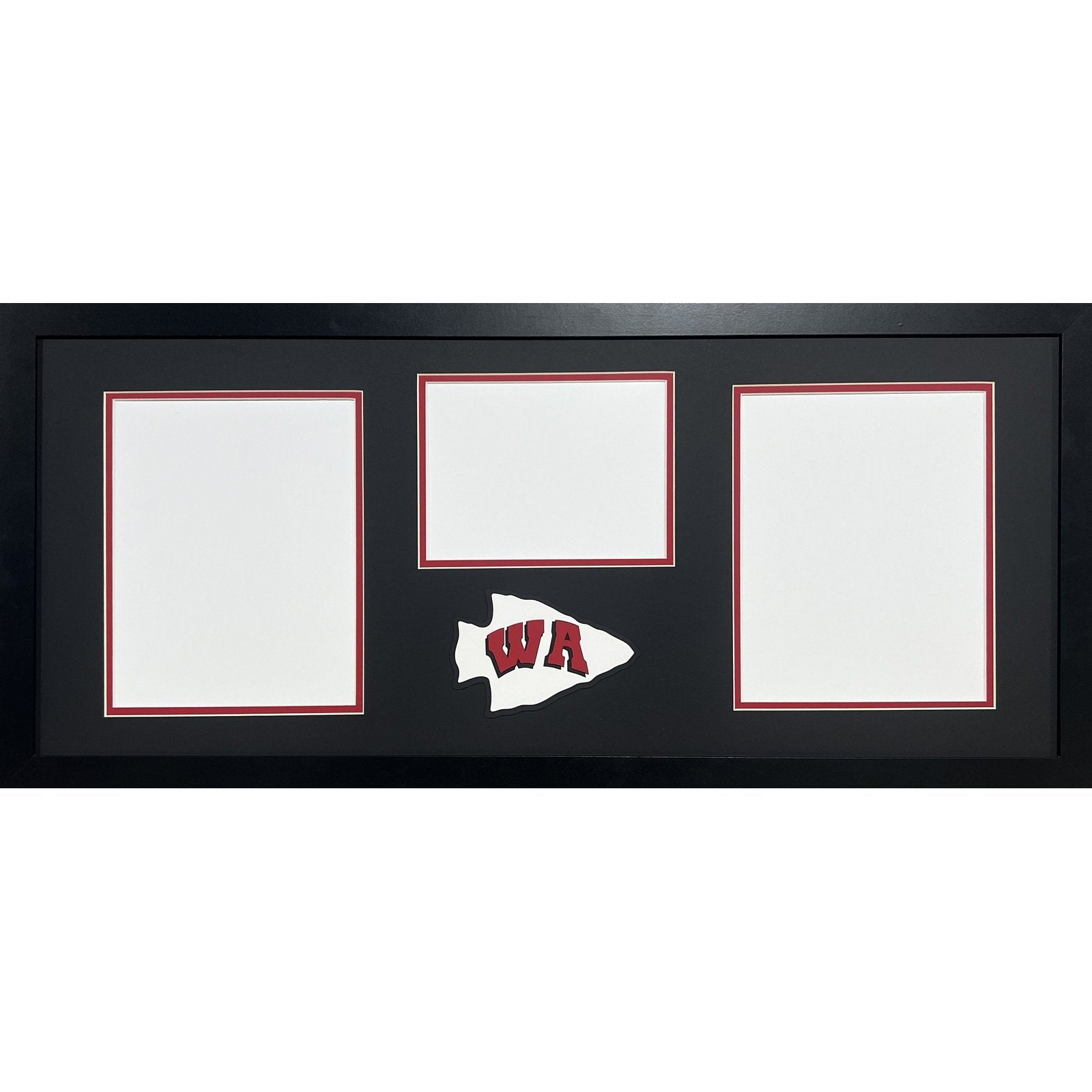 West Allegheny Indians Custom School 3 Photo Frame 2-8x10s 1-6x8_ 1