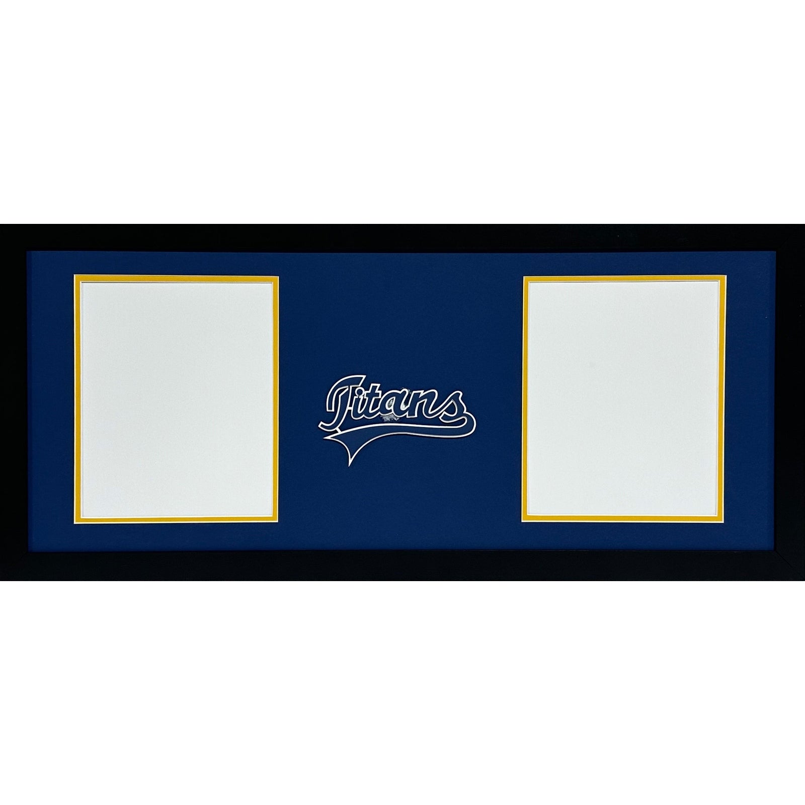 West Mifflin Area Titans Custom School 2 Photo Frame 2 Vertical 8x10s Portrait Style_ 1