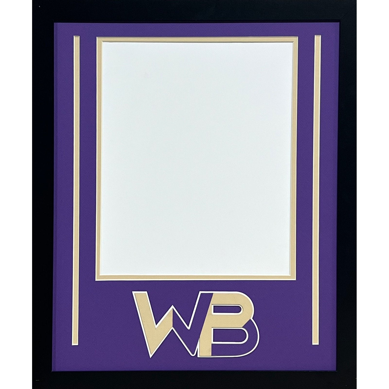 Western Beaver Golden Beavers Custom School 11x14 Photo Frame_ 1