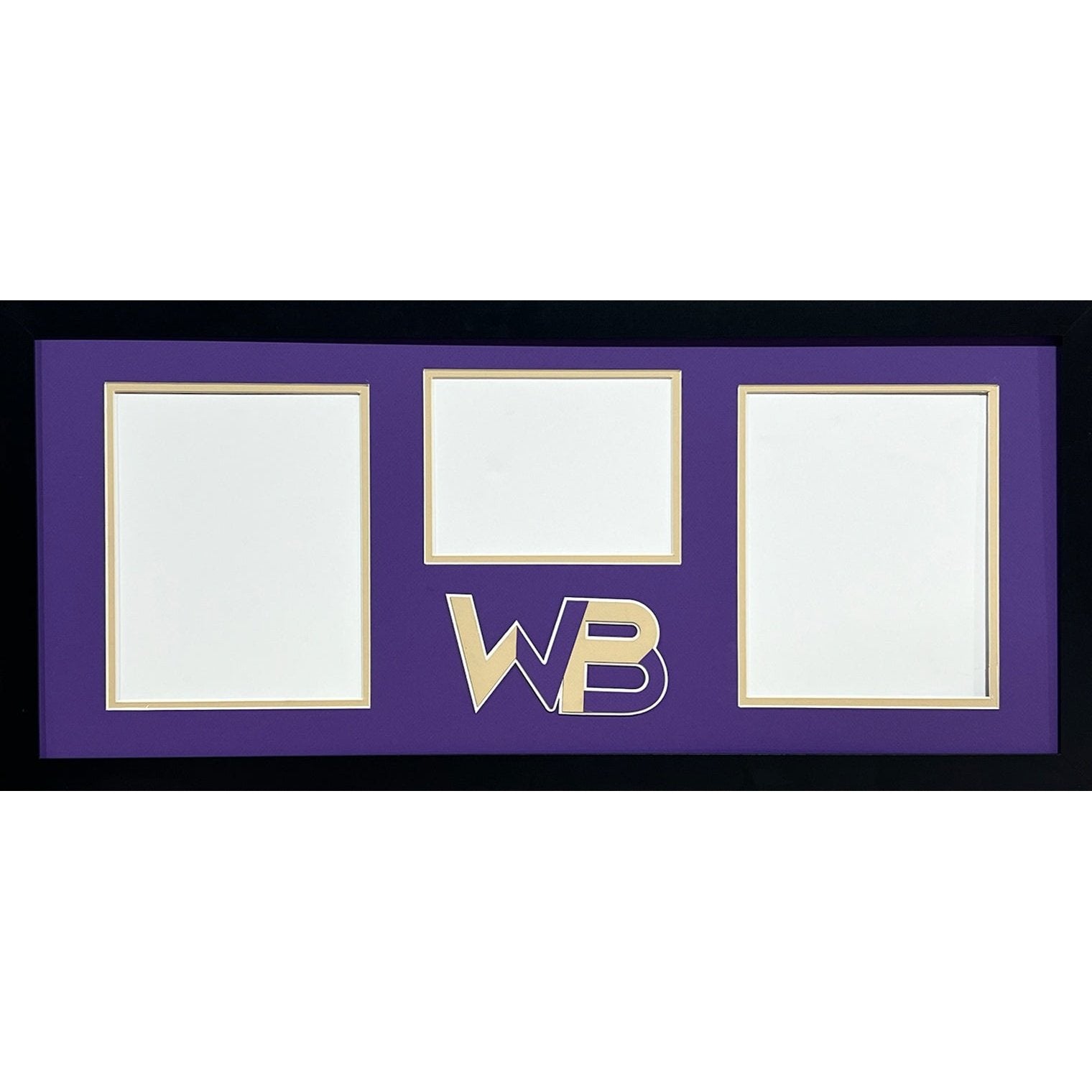 Western Beaver Golden Beavers Custom School 3 Photo Frame 2-8x10s 1-6x8_ 1