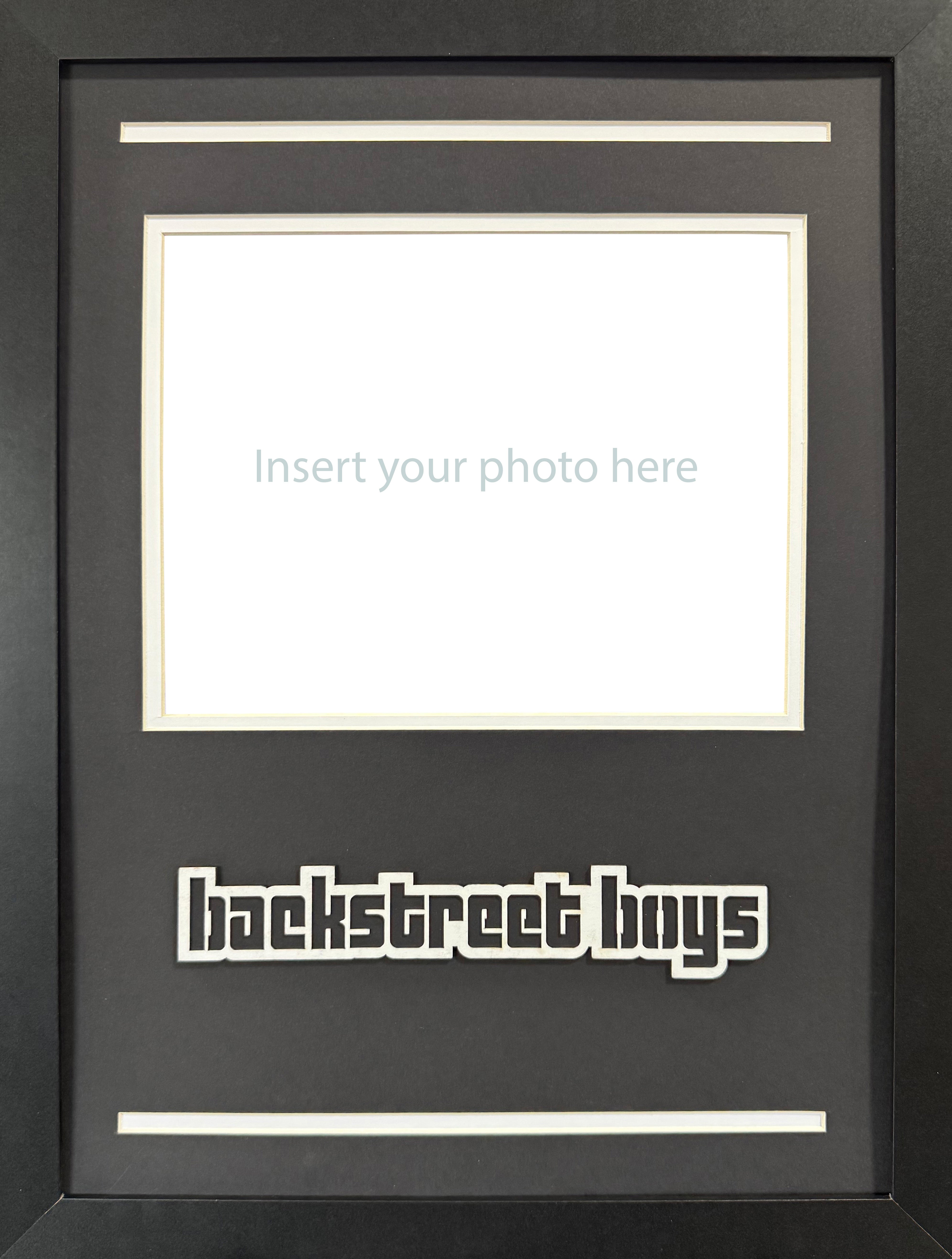 Backstreet Boys BSB Nick Carter Custom 8x10 Landscape Photo Frame Comic-Con