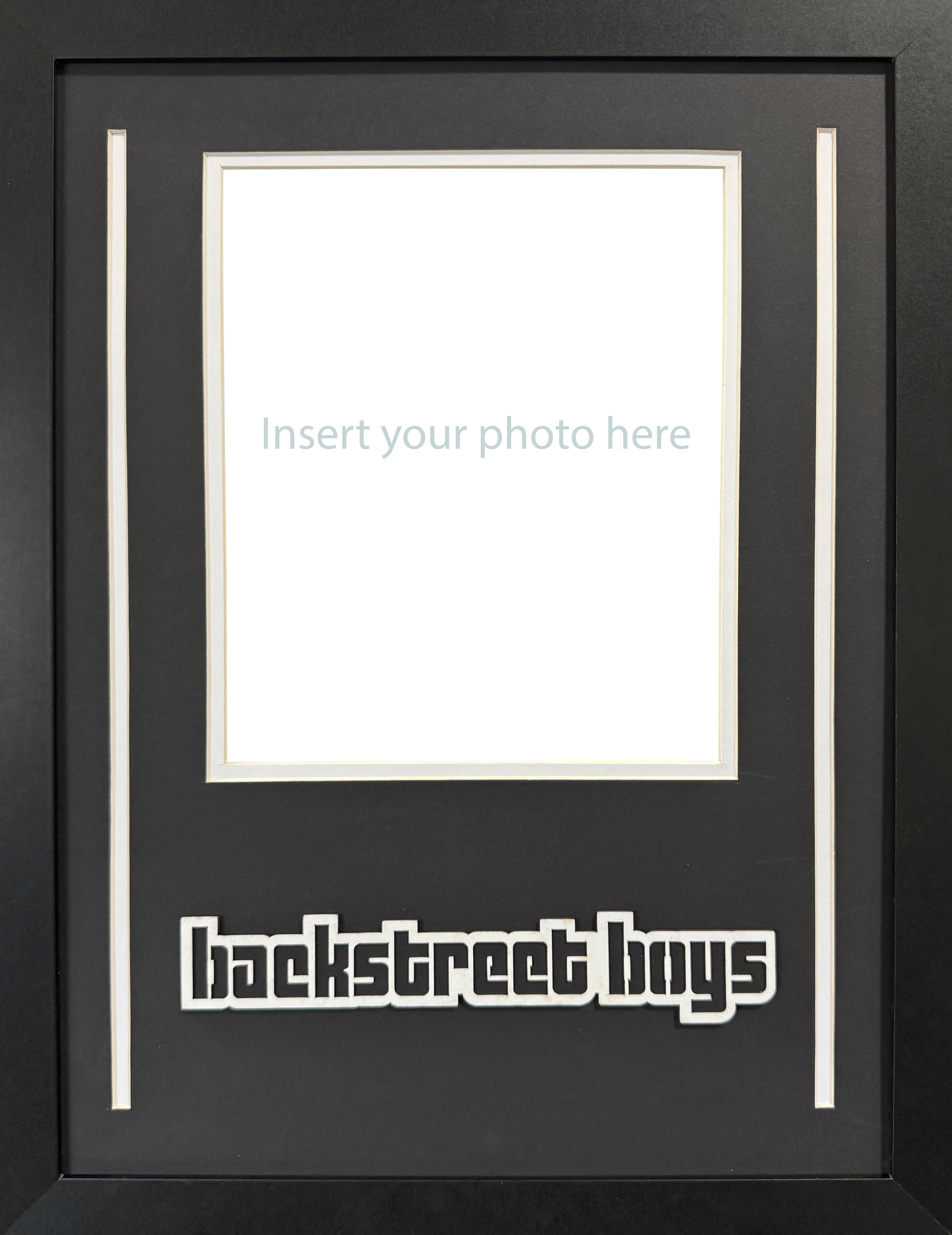 Backstreet Boys BSB Nick Carter Custom 8x10 Portrait Photo Frame Comic-Con