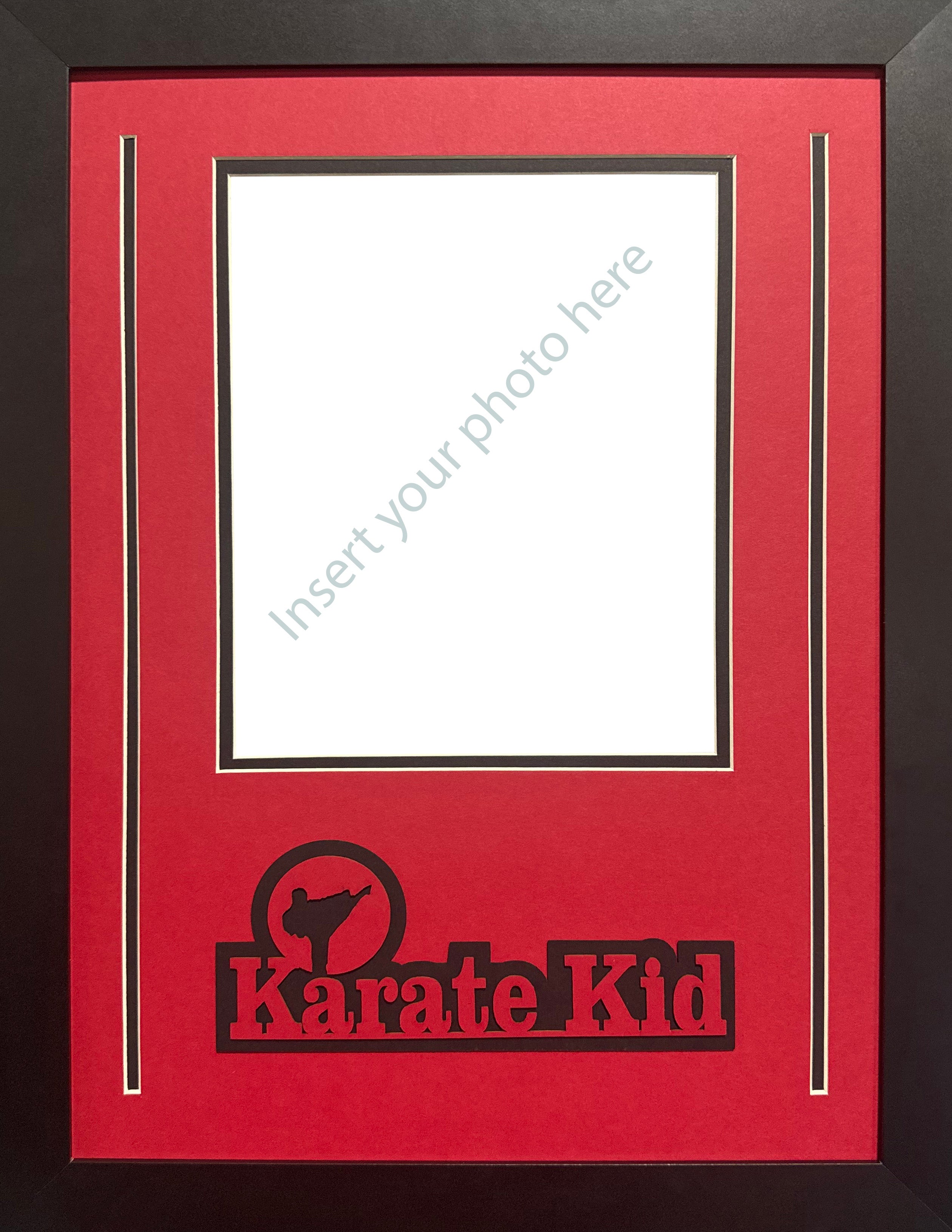 Karate Kid Ralph Macchio Custom 8x10 Portrait Photo Frame Comic-Con Red